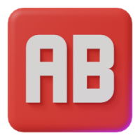 AB button (blood type)