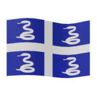 flag: Martinique