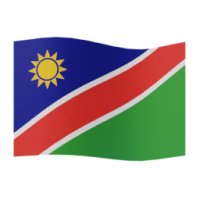 flag: Namibia
