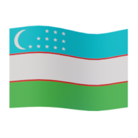 flag: Uzbekistan