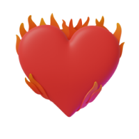 heart on fire