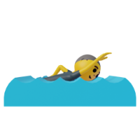 person swimming