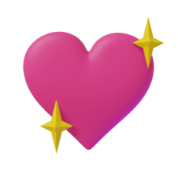 sparkling heart